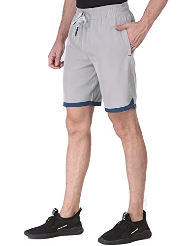 FITINC Lycra Quick Dry Shorts for Men, Regular Fit Gym Short Pant...