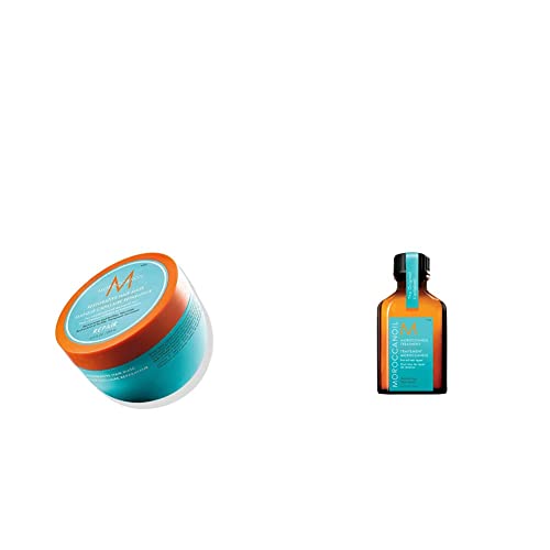 Moroccanoil Stärkende Haarmaske, 250 ml & Behandlung Original, 25 ml (1er Pack)