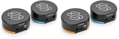 Image of Sewell SW-32988 Direct BlastIR Wireless Pro IR Repeater, Remote Control Extender Kit (IR Emitter and Receiver),Black (Pack of 2)