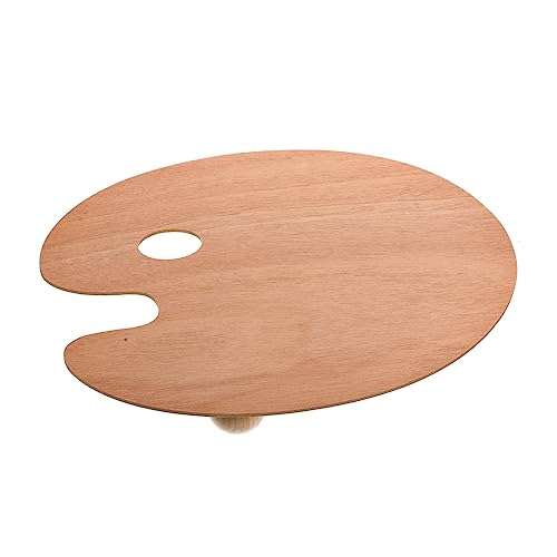 BESPORTBLE 1 Juego decoración de Bandeja de Madera Bandeja de Madera para Servir decoración de Mesa Bandeja de Comida Fuente de Madera para Servir Organizador de Mesa alimento