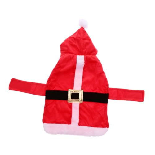 Disfraz navideño para perro Popetpop rojo