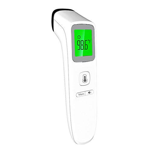 Non-Contact Forehead Thermometer Touchless Thermometer with Fever Alarm and Memory Function  Ideal for Babies, Infants, Children, Adults, Indoor, and Outdoor Use
