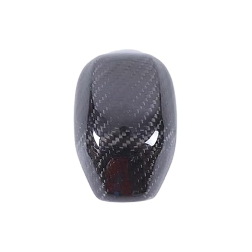 ISIATUGQ リアルカーボンファイバー製 カーギアシフトノブ ヘッドカバー トリムステッカー アルファロメオ トナーレ 2022-2024年式対応 インテリアアクセサリー