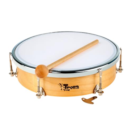 TrellaTon® Rahmentrommel mit Kugelschlägel, Ø 20 cm I Wiemann Lehrmittel