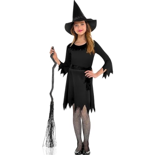 Disfraz completo Lil Witch Amscan para niñas talla M miniatura 1