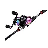 jinyi2016SHOP Fishing Rod Angelpast 1,8m / 2,1m M Strom Kohlefaser-Baitcsting 5 / 6S-Ruten und 18+ 1bb Linke/rechte Handgussrolle Fischerei-Combos-Set Angelrute (Bundles : 2.1m and Right Hand)