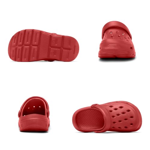 Image of AOVOG Kid Girls Boys Clogs Toddler Garden Shoes Slip On Shower Slide Sandals Beach Water Shoes