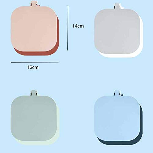 Botella de condimento, tarro de condimento de cerá Frascos de especias de vidrio, suministros de cocina multifunción, caja de condimentos con compartimentos de una pieza, cuatro compartimentos con cuc