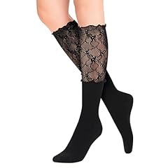 Black and Lace Ruffle