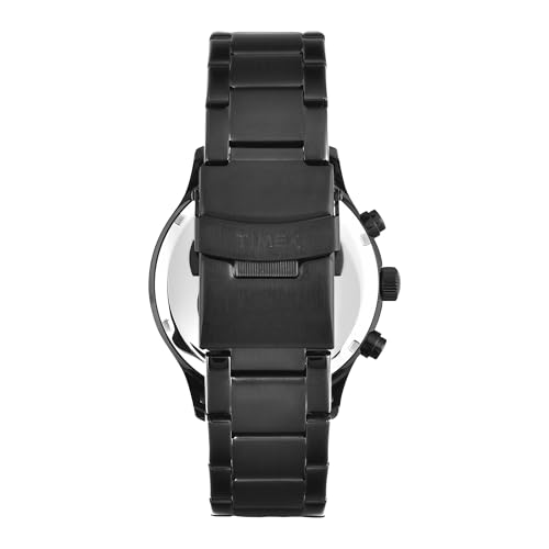 Image of TIMEX Black Round Dial Analog Men's Watch - TWEG29304
