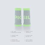 PICSIL - Cotton Sports Wristbands | Absorbent and Breathable | Ideal for Gym, Cross Training, Running and Tennis | Use with Grips | Unisex Design | - Image 3