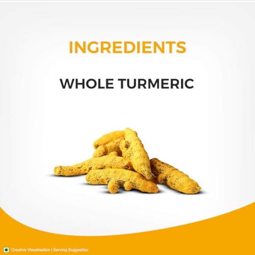 Aashirvaad Turmeric Powder, 500g, Natural Golden Turmeric Powder with No Added Flavours and Colours