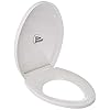 KOHLER VEIL (Elongated) Antibacterial, Quiet Close toilet Seat Cover (White)