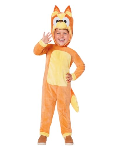 Image of Spirit Halloween Bluey Toddler Bingo Costume | Officially Licensed | Group Costume | One Piece Outfit | TV and Movie Costume