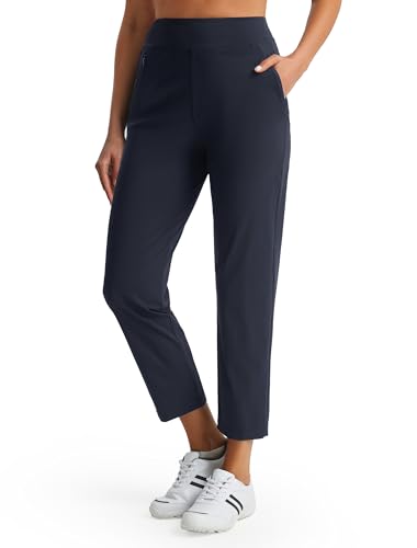 Pantalon de golf femme stretch et respirant avec poches pour un été au frais