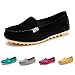 Women's Comfortable Loafers,Penny Loafers Round Toe Slip On Flats Shoes,Non Slip Casual Moccasins,Fashion Soft Walking Lazy Shoes,Lightweight Driving Classic Flats Footwear Yellow