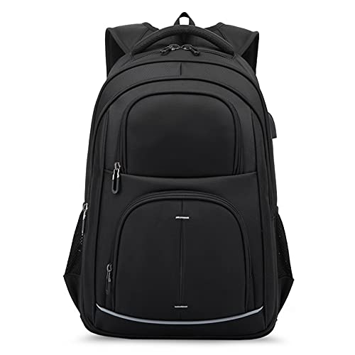FANDARE Laptop ryggsäck män skolväskor skolryggsäck med USB-laddningsport reflekterande ränder reseryggsäck laptop...