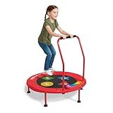 Radio Flyer Game Time Trampoline, Mini Trampoline for Toddlers, Ages 3-6 Years