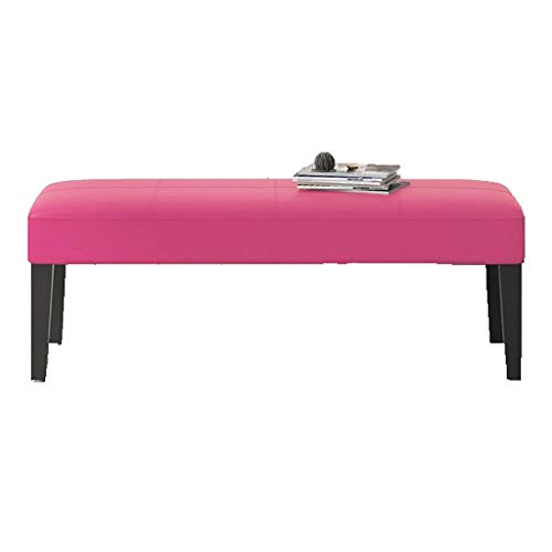 KLGFBDC Stylish Modern Shoe Bench for Bedroom & Entrance - Rectangular Storage Stool 120x40x40cm Versatile Household Furniture Ideal Bedside & Sofa Solution