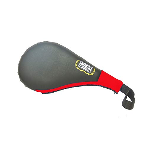Punch PU5451, Aparador De Chute - Raquete, Preto/Vermelho