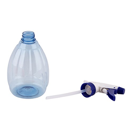 Atomizador Spray Botella Plástico 2 Pzs Azul miniatura 3