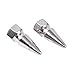 Lowrider 304 Stainless Steel Spike Axle Nuts Schwinn Cruiser Chopper BMX Stingray 3/8