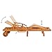 vidaXL 2X Akazienholz Massiv Sonnenliege Klappbar Relaxliege Liegestuhl Gartenliege Holzliege Strandliege Gartenmöbel Liege Saunaliege