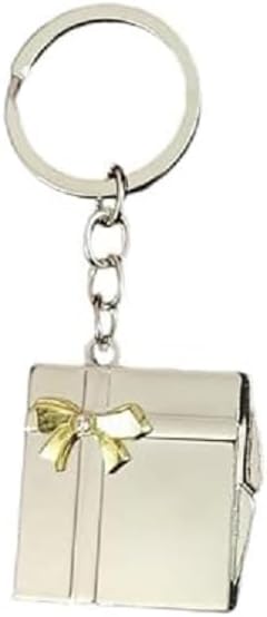 Square/Book shaped Double photo Frame Metallic Key Chain Couple Keychain Book Shaped Openable Photo Frame Metal Key Chain Keyring Valentine day gift 1pcs