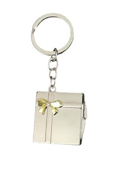 Square/Book shaped Double photo Frame Metallic Key Chain Couple Keychain Book Shaped Openable Photo Frame Metal Key Chain Keyring Valentine day gift 1pcs