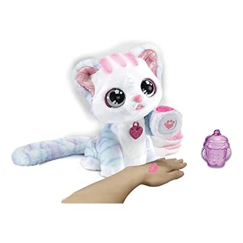VTech Glamour, die Glitzerkatze - Magisches Haustier mit Licht- und Soundeffekten, Bewegungen und Musik - Mit Kindertattoos in Form von glitzernden Pfotenabdrücken - Für Kinder von 4-10 Jahren Cover