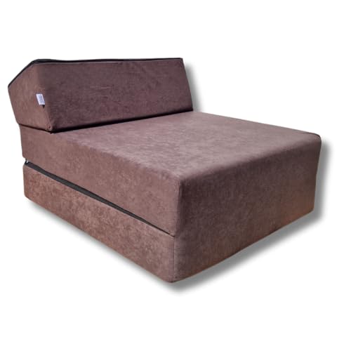Natalia Spzoo – 3-teilige klappbare Schaumsessel (160 x 60 x 12 cm) gemütliche Faltmatratze für einen erholsamen Schlaf – Klappmatratze mit...