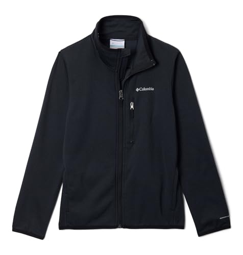 Forro polar Columbia Essential Hike negro L para excursiones de invierno y colegio