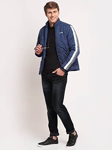 Image of Cantabil Black Winter Wear Jacket Full Sleeve for Men l Jacket for Men l Winter Wear Jacket for Men (MJKT00055-BLACK)