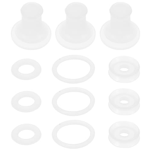 JOYOFREELY Kit de 3 Juegos de Juntas de Silicona para Eléctricas Válvulas de Flotador, Anillos de Sellado Duraderos y Fácil Instalación para Cocina Segura