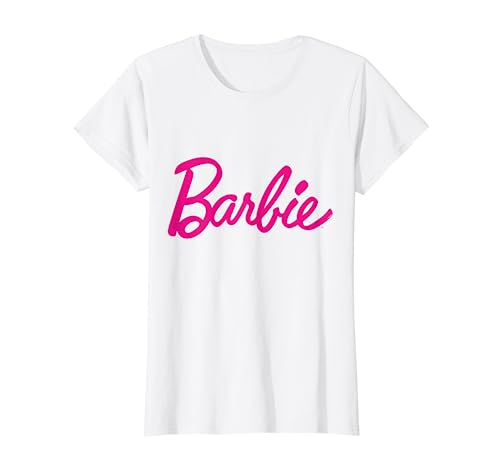 Barbie T-Shirt, offizielles Barbie-Logo, mehrere Farben T-Shirt