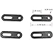 Chikia Hisun Hood Straps Door Hinge Rubber Return Latch Replacement for Yamaha Rhino Hisun UTV 500 700,Massimo 500 700,Axis 500 700,Coleman 500 700,Bennche,Cub Cadet