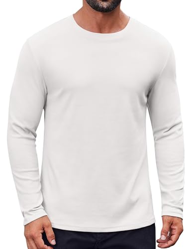 COOFANDY Thermal Shirts for Men Long Sleeve T Shirt Casual Basic Shirts Stretch Crew Neck...