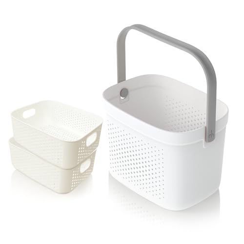 LivLab Mker 浴室用ラック グレー+2