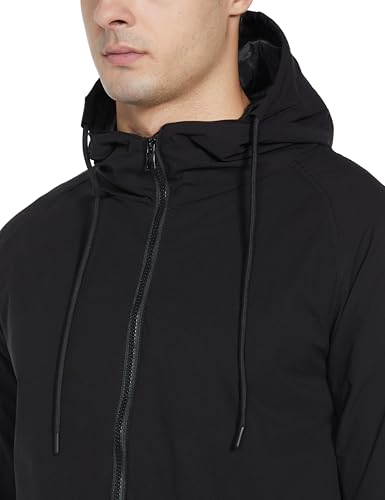 Image of Qube by Fort Collins Men's Windcheater, Lightweight, Windproof Polyester Standard Length Jacket for Year-Round Casual & Daily Use