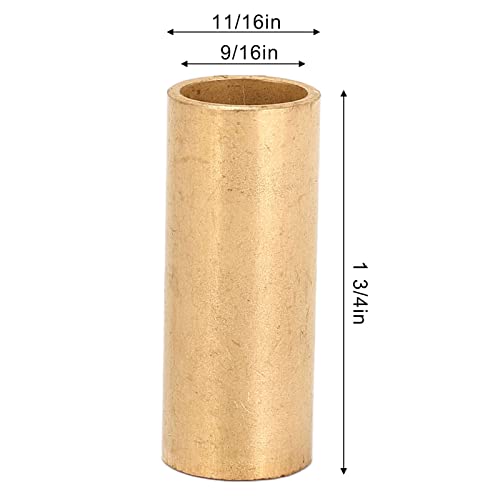 Kit de buchas de reboque, buchas de mola de folha de bronze de 9/16 pol. ID, resistente ao desgaste,