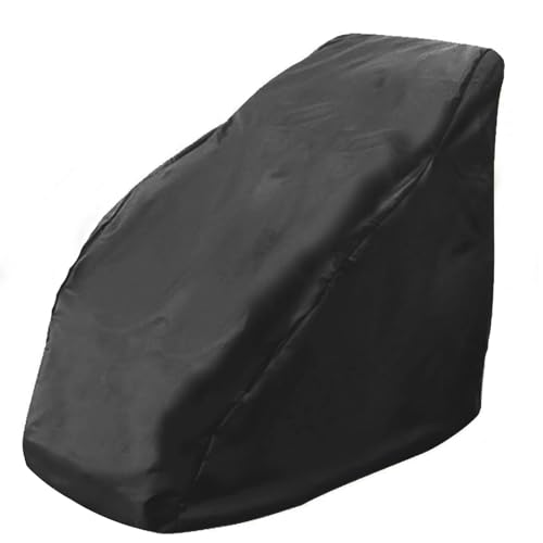 AHTCPO Housse Chaise Massage Fauteuil Inclinable, Housse Protection pour Fauteuil Massage Shiatsu en Tissu Oxford 420d avec Cordon de Serrage(Black,160 * 100 * 140cm)