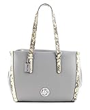 Dieser JOOP! Shopper ist der optimale Begleiter für Ihren Alltag. Dank des schlichten Designs mit Akzenten im Schlangenlederlook kann er einfach zu vielen Looks kombiniert werden. Im großen Hauptfach der Tasche können Sie all Ihre Utensilien verstauen. Maße: 38 x 27 cm