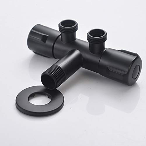 Robinet de vanne G1/2 en laiton massif durable avec finition chromée - 4