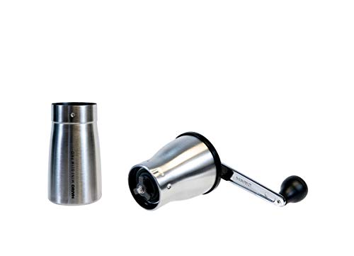 Hario MMSP-1-HSV Keramik Kaffeemühle, Stahlfarben – Bild 5
