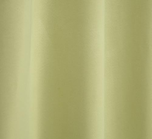 Image of LaVichitra 2 Pieces Premium Blackout Curtains - Thermal Insulated, 3 Layered, 100% Opaque Window Curtain - 5 ft, Green