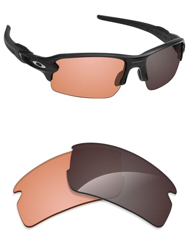 Image of Alphax Polarized Replacement Lenses for Oakley Flak 2.0 OO9295 59mm Sunglasses | Glare Reduction | Precision Cutting