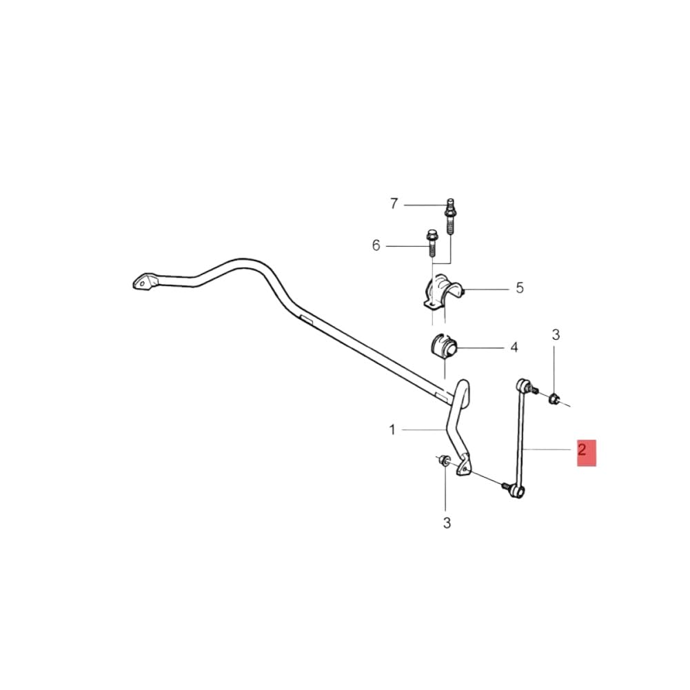 Estabilizador delantero barra estabilizadora enlace de caída Compatible con C30 C70 S40 V40 V50 Focus MK2 MK3 número de pieza 31340273 8623576