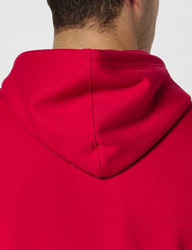 Image of Free Authority Superman Printed Regular Fit Red Ploycotton Men's Sweatshirt