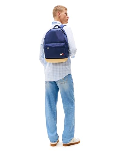 Image of Tommy Jeans Mens Essential Daily Dome Backpack, Velvet Blue