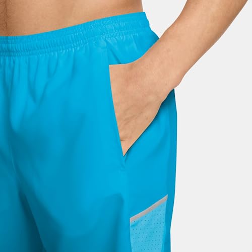 Image of Nike Mens Miler Dri Fit Brief Lined Running Shorts